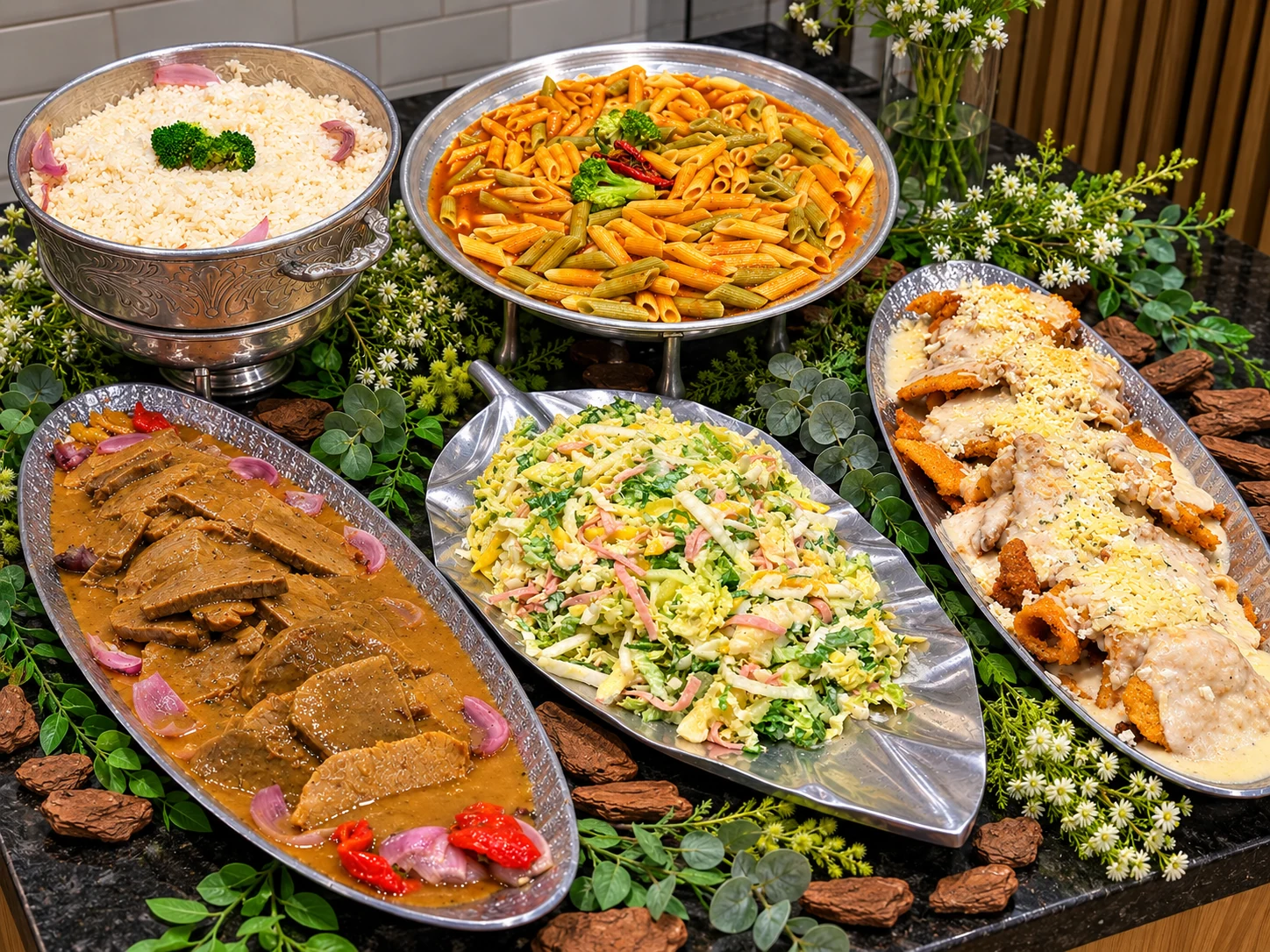 Cardápio Ouro — foto do Buffet André Melo